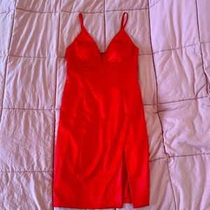 Satin Cocktail Dress